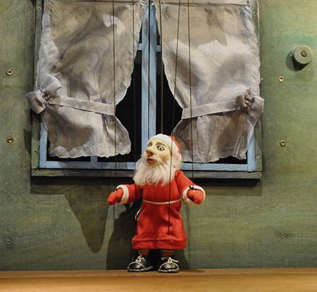 marotte Theater - Le petit père Noël marotte Theater - Le petit père Noël