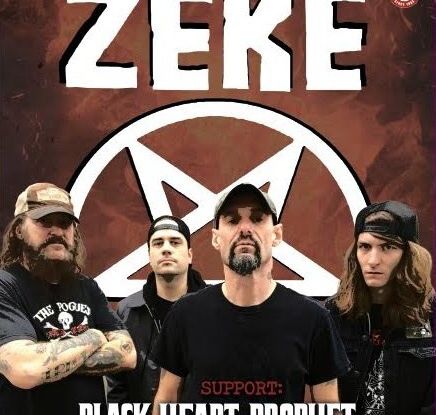 ZEKE - Support: Black Heart Prophets - Speedrock from Seattle ZEKE - Support: Black Heart Prophets - Speedrock from Seattle