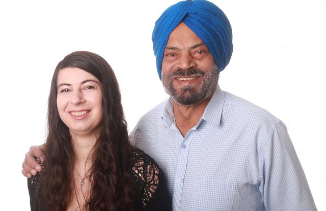 "Von Indien nach Deutschland", © Autorin Sunita Sukhana und der Protagonist ihres Buches, Bagicha Singh. (Foto: ReinerKolsen) "Von Indien nach Deutschland", © Autorin Sunita Sukhana und der Protagonist ihres Buches, Bagicha Singh. (Foto: ReinerKolsen)