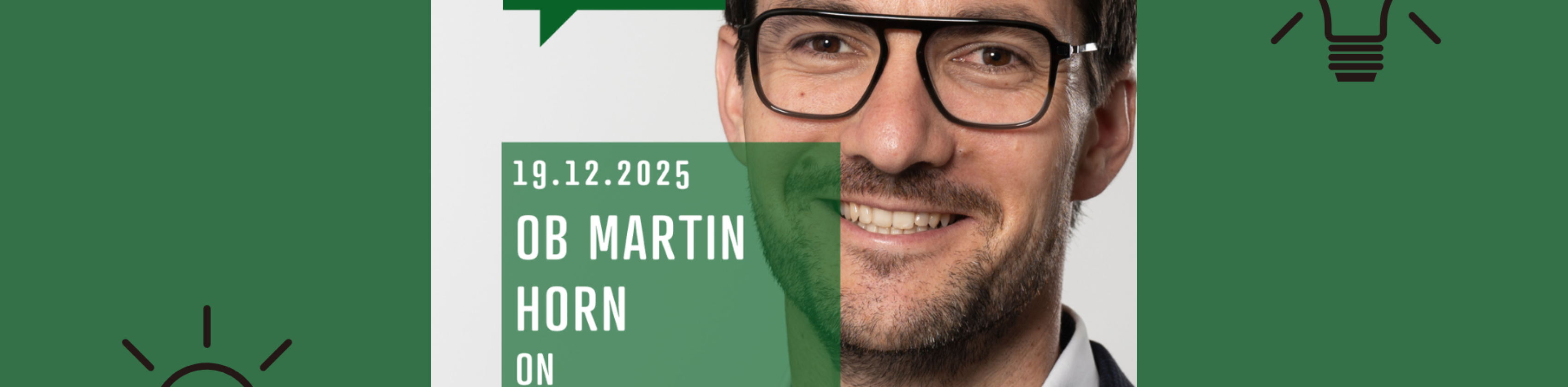 Martin_Horn_Veranstaltungsheader25, © Foto von Patrick Seeger, Stadt Freiburg Martin_Horn_Veranstaltungsheader25, © Foto von Patrick Seeger, Stadt Freiburg