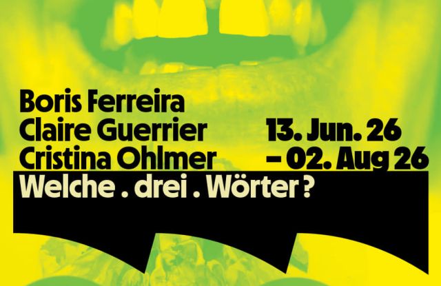 Welche drei Wörter Morat Institut, © Morat Hallen Welche drei Wörter Morat Institut, © Morat Hallen