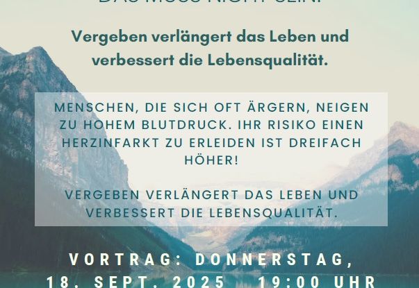 Flyer_Vergebungstraining1, © Dr. Monica Dragomir
