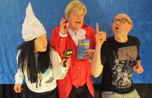 FREISTIL dinner thriller "Murder at the UFO conference" at Dattler/ Freiburg - with four-course menu and aperitif