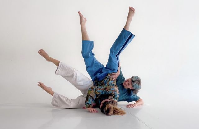 Danse-performance work in progress avec Mira Vielberth et Isi Ponto