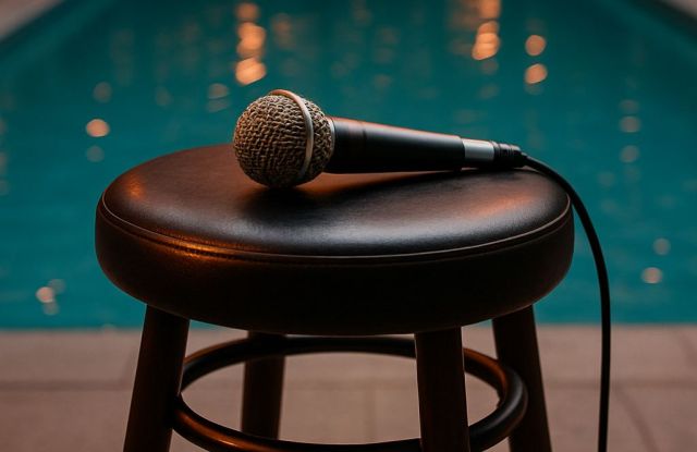 Poolbar Karaoke, © KI generiert