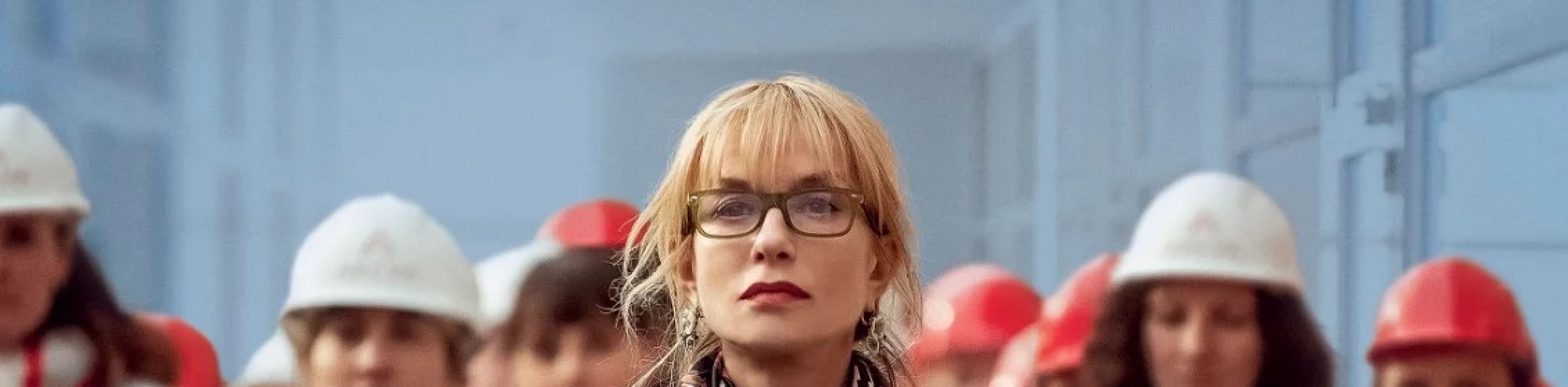 die Gewerkschafterin - Isabelle Huppert - Film-Titelbild q, © Weltkino