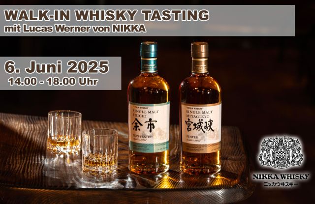 WALK-IN WHISKY TASTING avec Lucas Werner de NIKKA - 06 juin 2025
