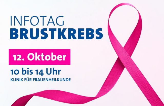 Beim Infotag Brustkrebs am 12. Oktober gibt es Vorträge, Führungen, Infostände sowie Workshops zur Selbstuntersuchung der Brust, Yoga und Entspannung, © Universitätsklinikum Freiburg