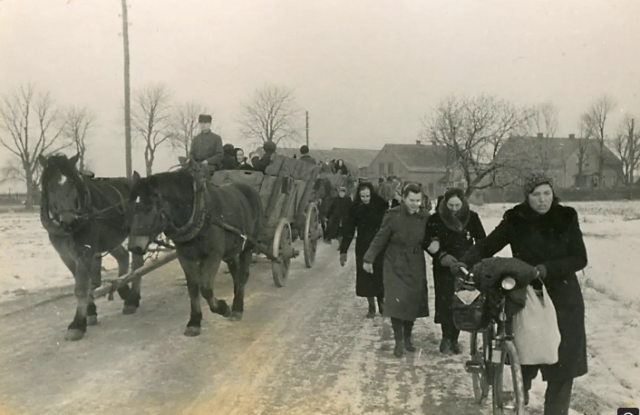 Flucht aus L&uuml;bchen am 21. Januar 1945, &copy; Dokumentationszentrum Flucht, Vertreibung, Vers&ouml;hnung | Foto: Tschira
