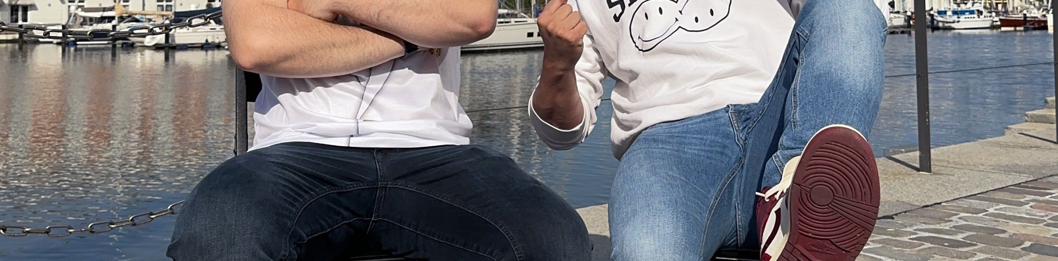 M&auml;nner, die aufs Wasser starren!