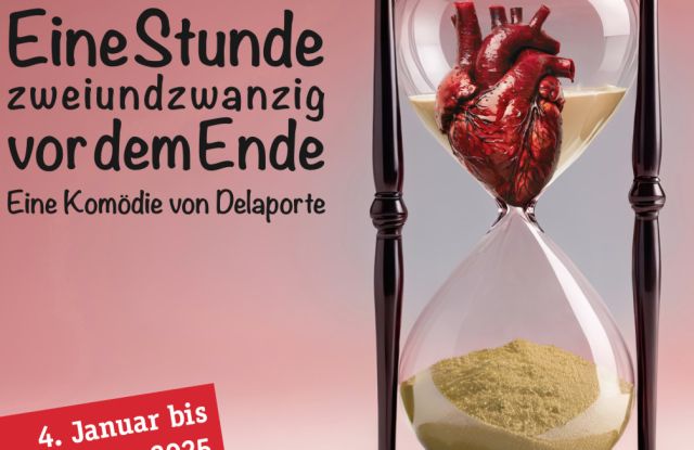 Eine Stunde zweiundzwanzig vor dem Ende - Komödie von Matthieu Delaporte