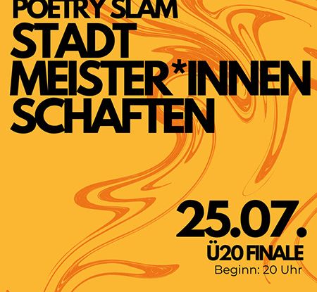 Champion de la ville de Freiburg:int&eacute;rieur - Poetry Slam / Finale des plus de 20 ans