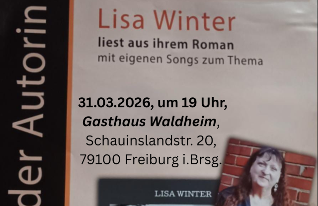 31.03.2026, um 19 Uhr, Gasthof Waldheim, Schauinslandstr. 20, 79100 Freiburg i.Brsg.
