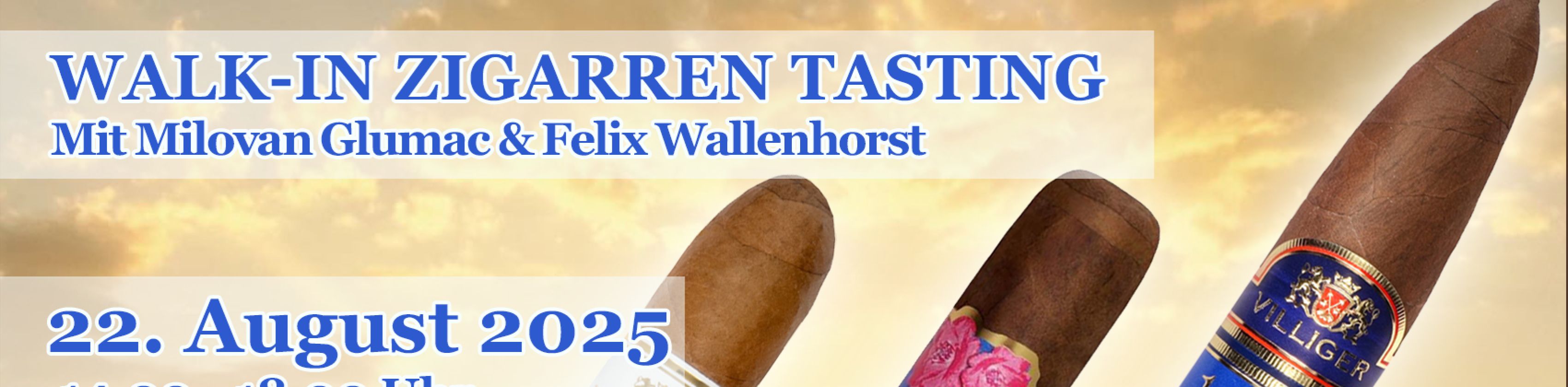 Walk In Zigarren Tasting Villiger 2025 VEranstaltungsportal