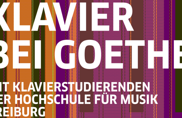 Klavier bei Goethe, © Goethe Institut