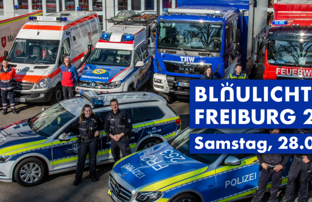 Blaulichttag Freiburg 2025, © Frederick Buchhorn