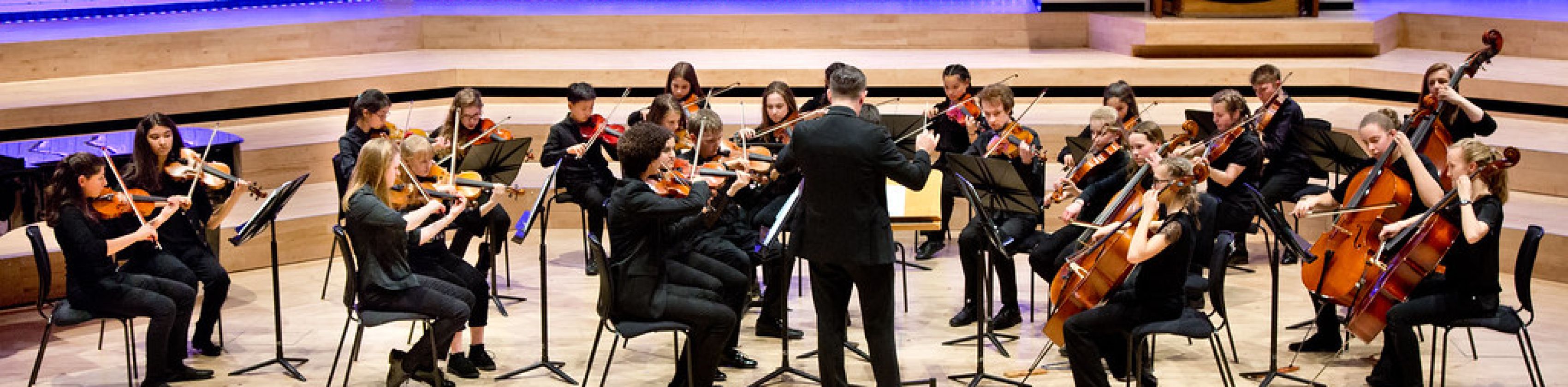 SGS Musiker:innen bei RNCM, &copy; Stockport Grammar School (UK)