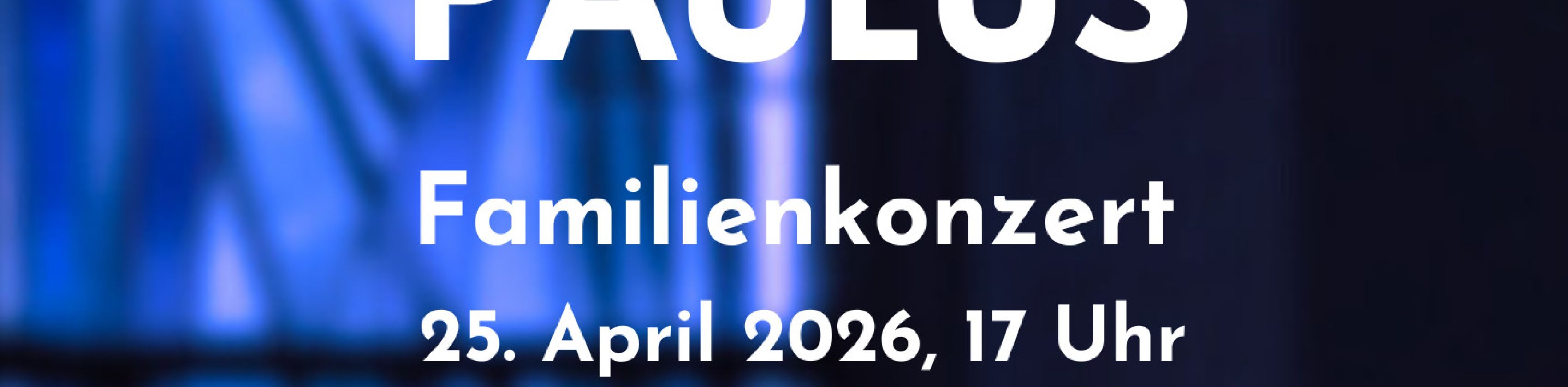 Felix Mendelssohn Bartholdy: Paulus - Familienkonzert - von und mit Britta Riedmiller und dem Freiburger Martinschor
