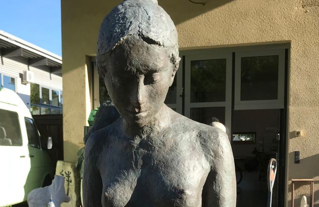 skulpturengarten_2026_susanne_kraisser_zwiegespraech_bronze_1, &copy; Galerie