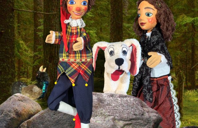 Kasper et Bello sauvent la forêt - spectacle de marionnettes à gaine pour enfants à partir de quatre ans