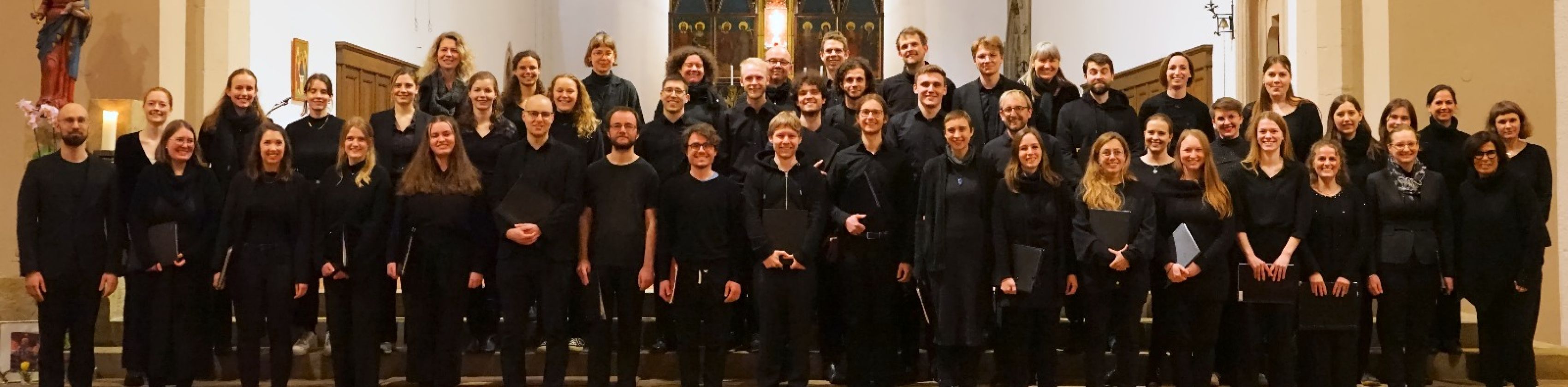Gruppenfoto Junge Kantorei Freiburg, © Eiko Hager