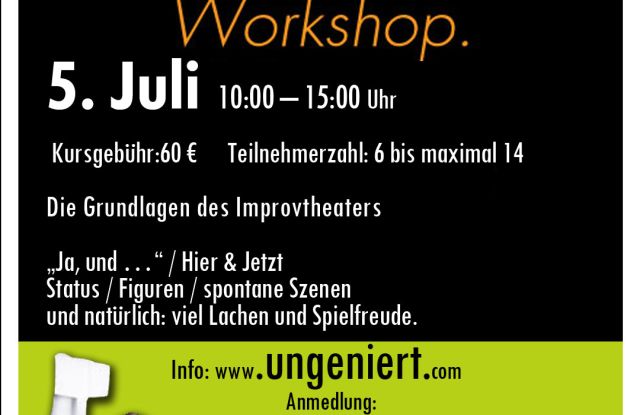 Atelier de th&eacute;&acirc;tre d'improvisation