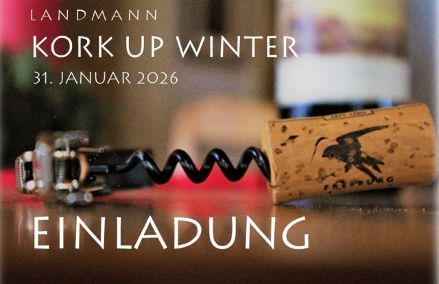 Karte Kork UP Einladung, &copy; Weingut Landmann