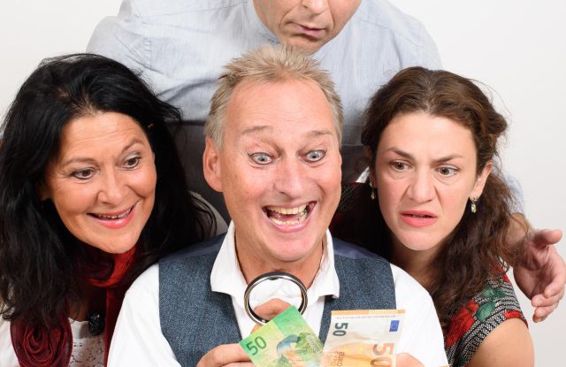 Freiburger Theater Compagnie: DER GEIZIGE - frei nach Moliere, - Eine heitere, turbulente Komödie um Geld und Liebe