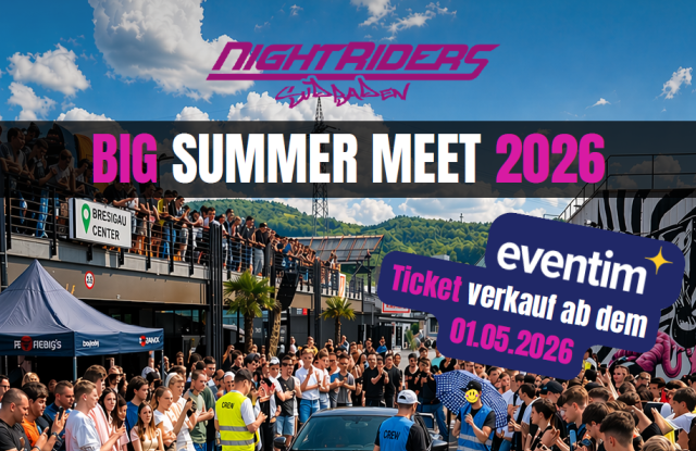 Big Summer Meet 2026 NightRiders S&uuml;dbaden