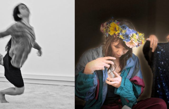 Different ways of being in & walking away from an explosion in slow motion - double evening