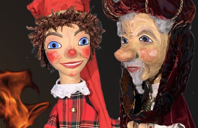 Kasper and the magic coat - hand puppet show for children aged four and over