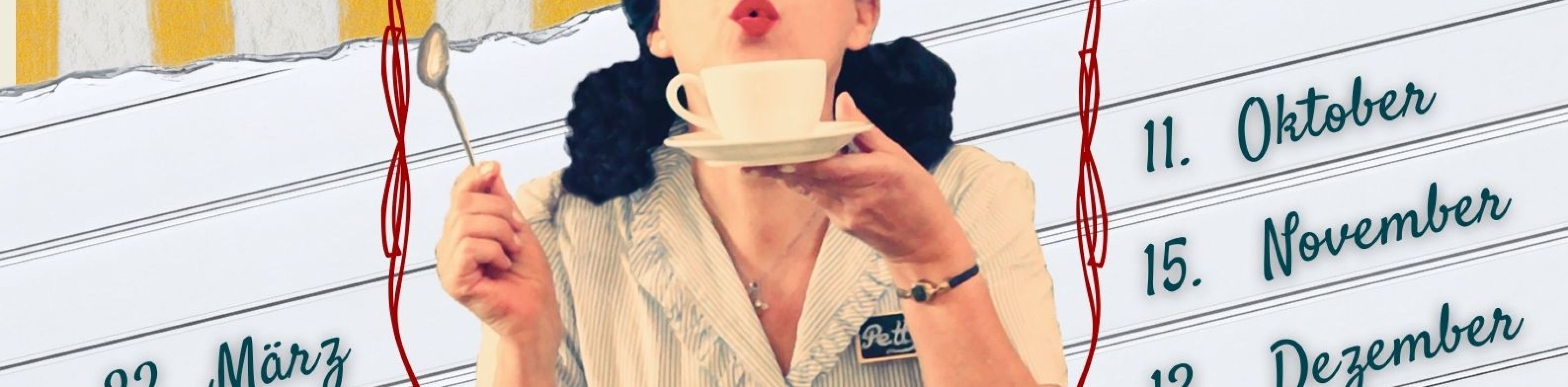 Poster 26 Waitress Show 2 new, &copy; Petty Oh! Bee