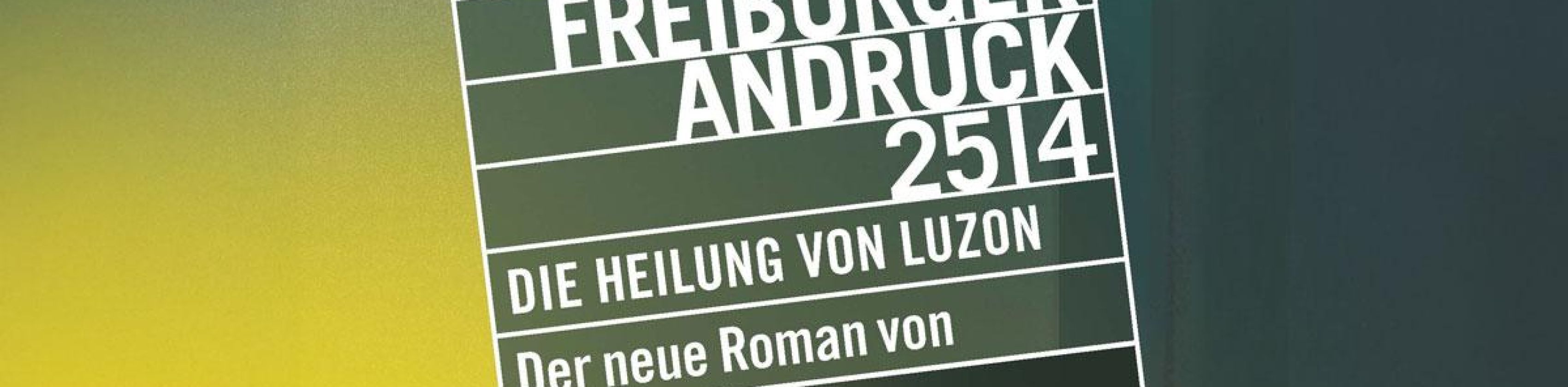 Freiburger Andruck 25|4: Karl-Heinz Ott