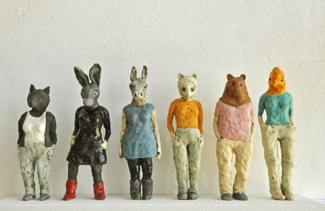 The feeling is in the ceramic belly mixture