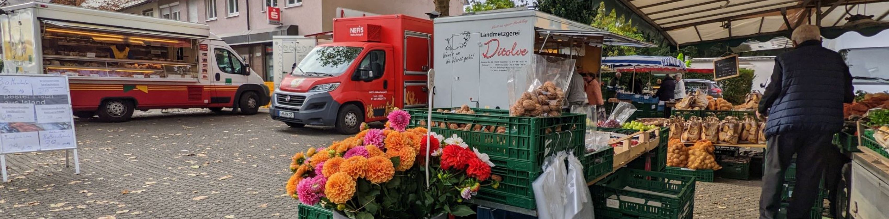 Wochenmarkt Mooswald