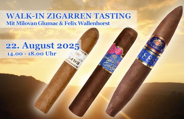 Walk In Zigarren Tasting Villiger 2025 VEranstaltungsportal, © Stefan Max Huber / Villiger Cigars