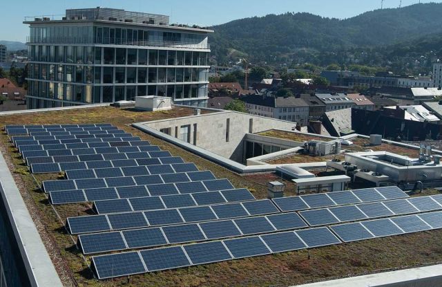 Solar power for the apartment building