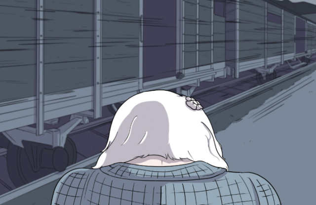 Graphic Novel Projekt: Kirschbl&uuml;ten aus Harkau, &copy; Illustration: Christian Sohn