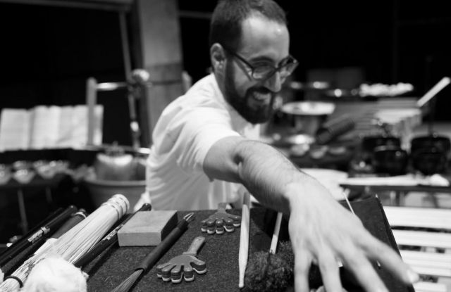 Percussion-Masterclass mit Miguel &Aacute;ngel Garc&iacute;a Mart&iacute;n