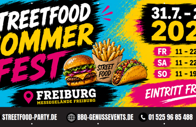 Banner Streetfood Sommerfest, &copy; Ulrich Holzm&uuml;ller