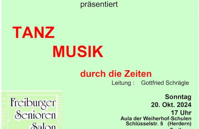 Tanzmusik mit dem Salonorchester - Tanzmusik durch die Zeiten