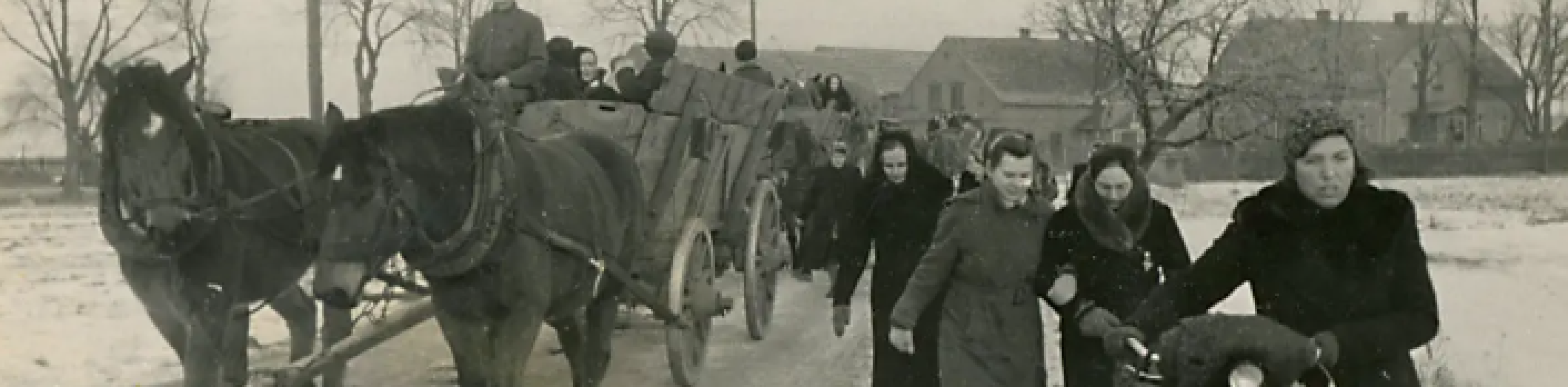 Flucht aus L&uuml;bchen am 21. Januar 1945, &copy; Dokumentationszentrum Flucht, Vertreibung, Vers&ouml;hnung | Foto: Tschira