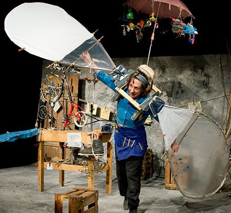 Theater Patati Patata - Gustav, der Flugradbauer