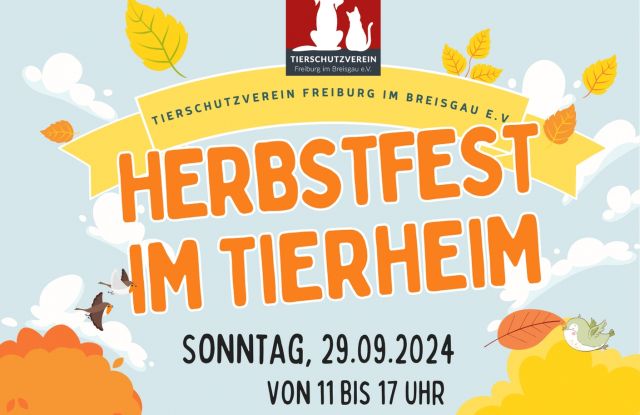 Herbstfest im Tierheim Freiburg, © Tierschutzverein Freiburg im Breisgau e.V.