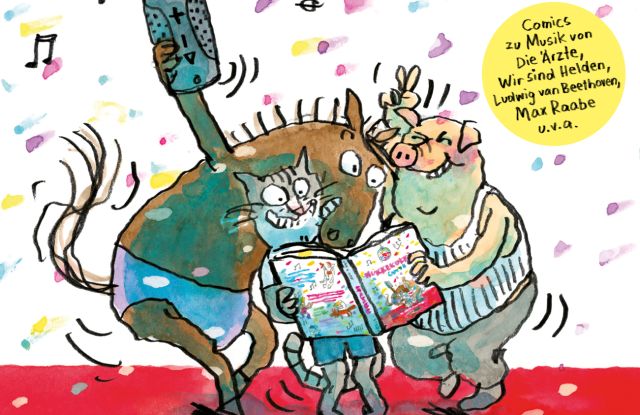 Anke Kuhl et Moni Port : Mukkekukke. Bandes dessinées en musique - 39e Rencontre littéraire de Fribourg : Vendredi sauvage pour se trémousser (dès 8 ans)